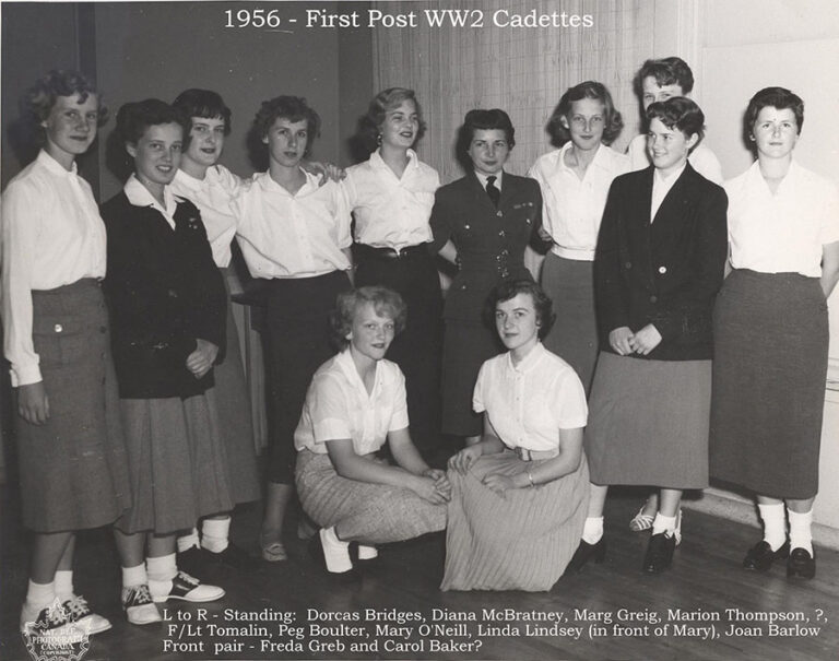 1956 - First Post WW2 Cadettes